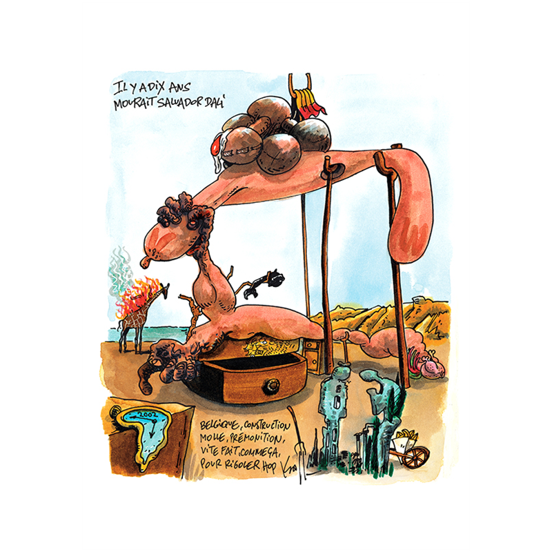 Si Dali avait peint la Belgique
