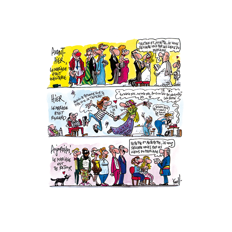 Le mariage a changé