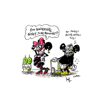 Mickey 90 ans