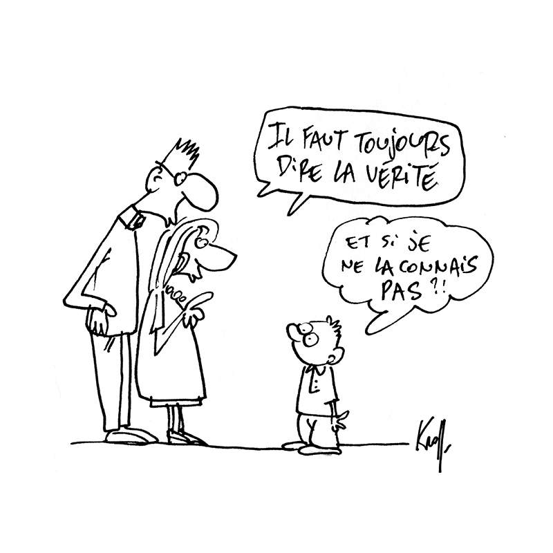 Dire la vérité