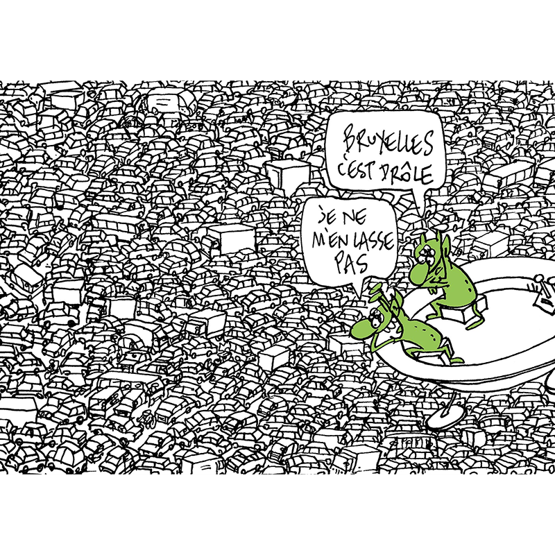 Bruxelles, c'est drôle