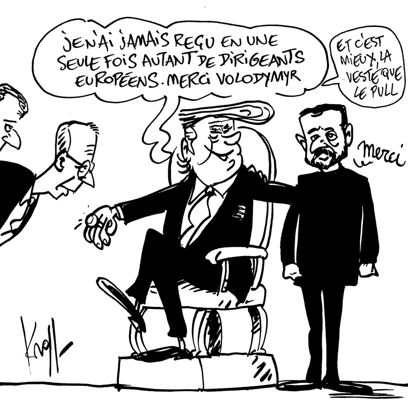 Dessin du 19/08/2025 - (Le Soir)
