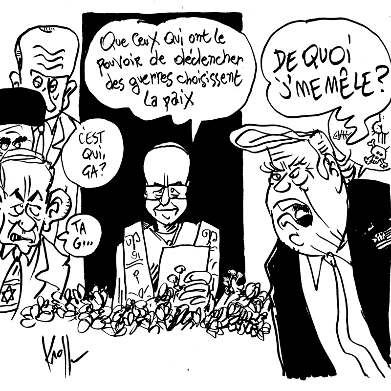 Dessin du 07/04/2026 - (Le Soir)
