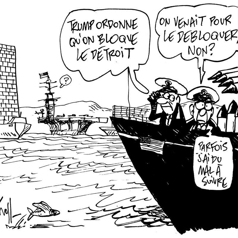 Dessin du 13/04/2026 - (Le Soir)