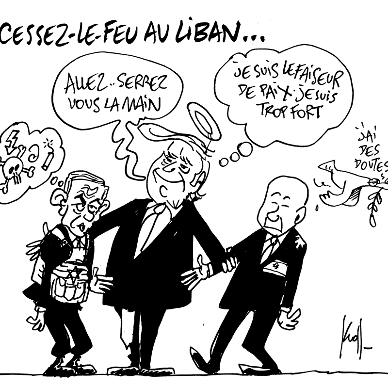 Dessin du 17/04/2026 - (Le Soir)