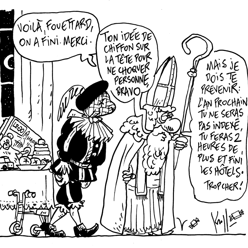 Dessin du 06/12/2025 - (Le Soir)
