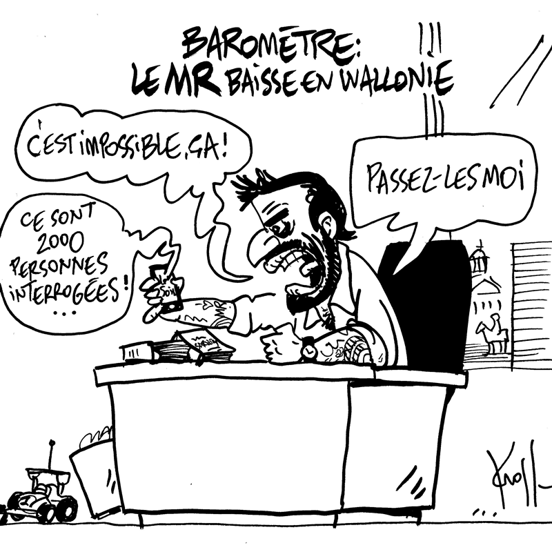 Dessin du 13/12/2025 - (Le Soir)