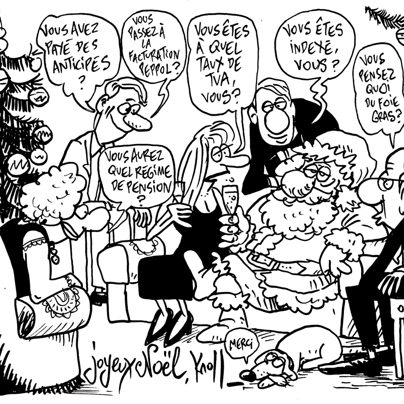 Dessin du 24/12/2025 - (Le Soir)