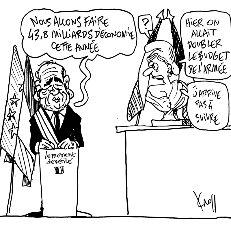 Dessin du 16/07/2025 - (Le Soir)