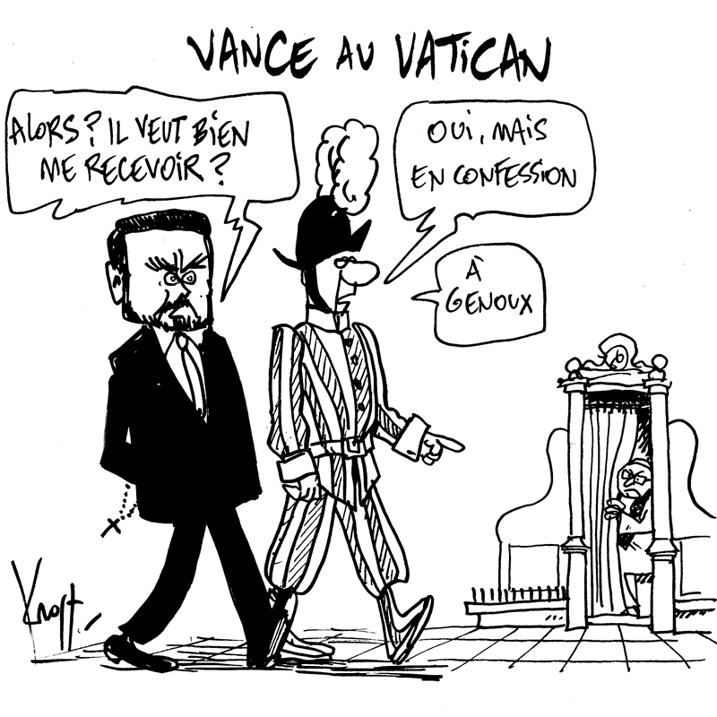 Dessin du 17/05/2025 - (Le Soir)