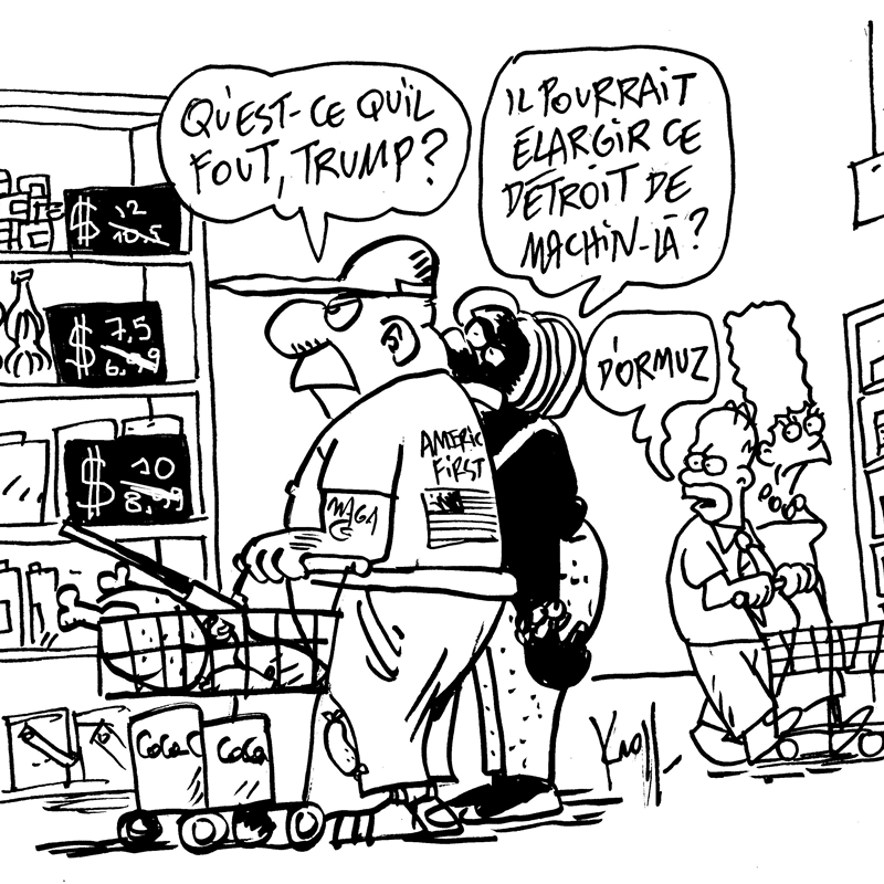 Dessin du 11/03/2026 - (Le Soir)