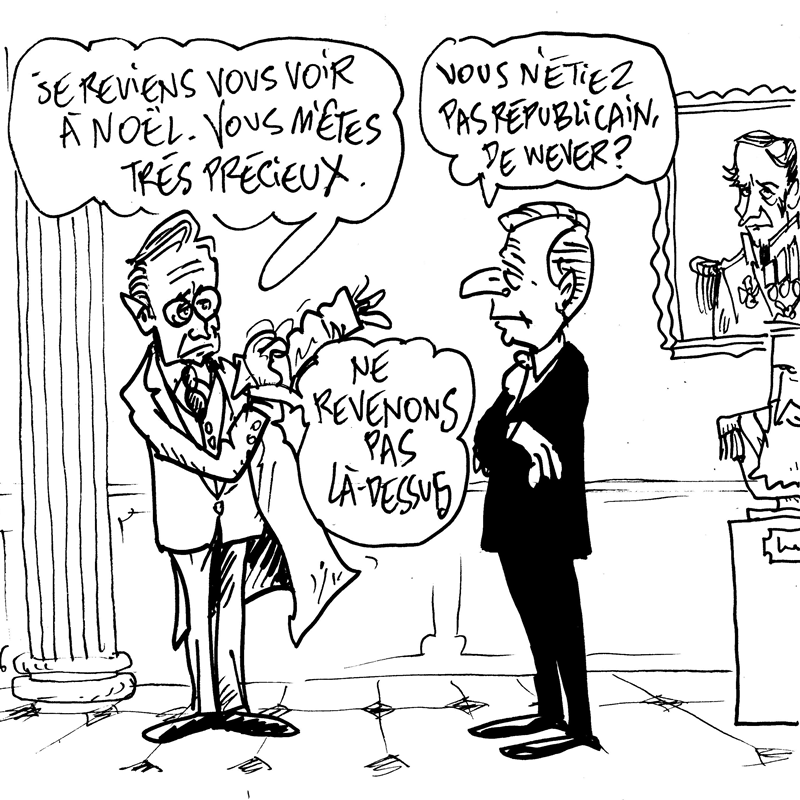 Dessin du 07/11/2025 - (Le Soir)