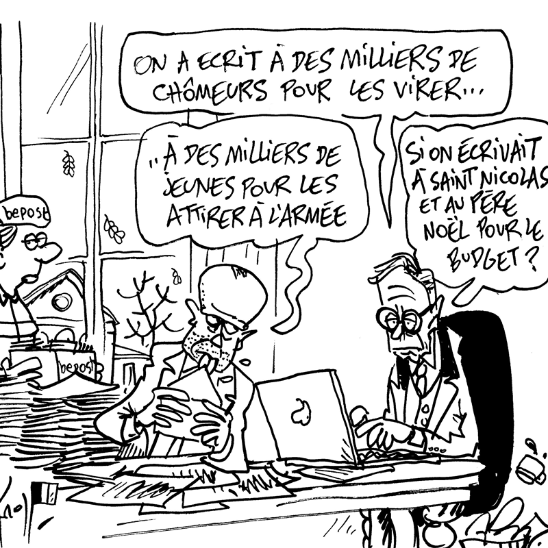 Dessin du 15/11/2025 - (Le Soir)