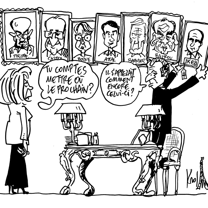Dessin du 07/10/2025 - (Le Soir)