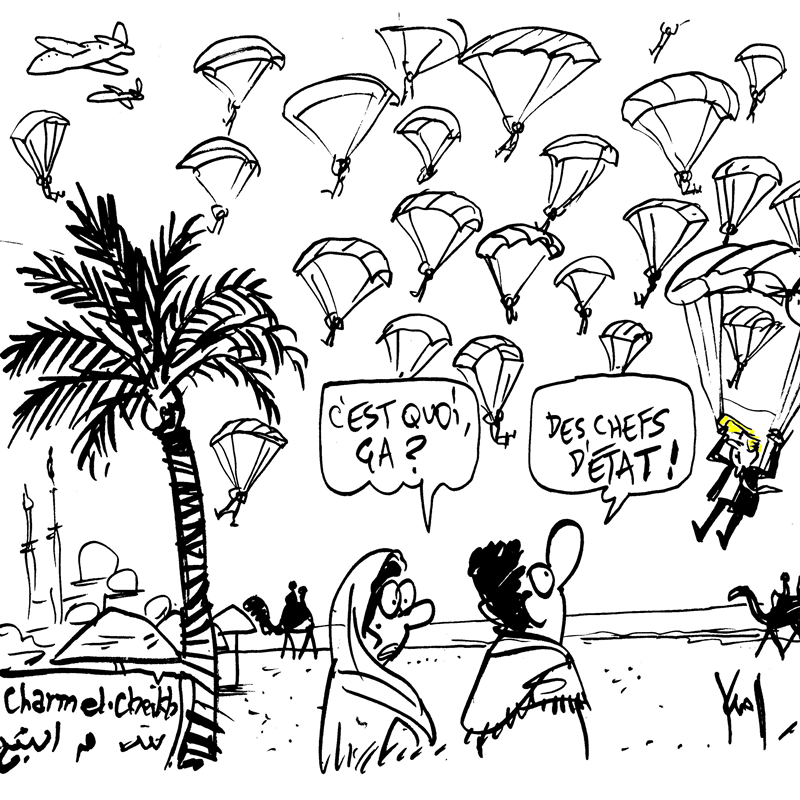 Dessin du 13/10/2025 - (Le Soir)