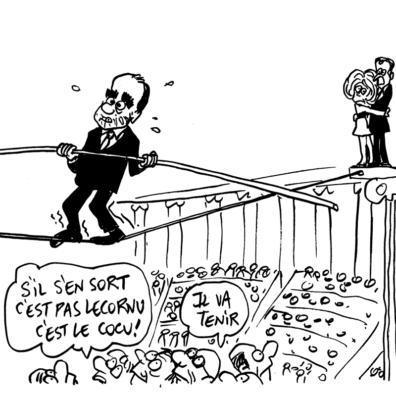 Dessin du 16/10/2025 - (Le Soir)