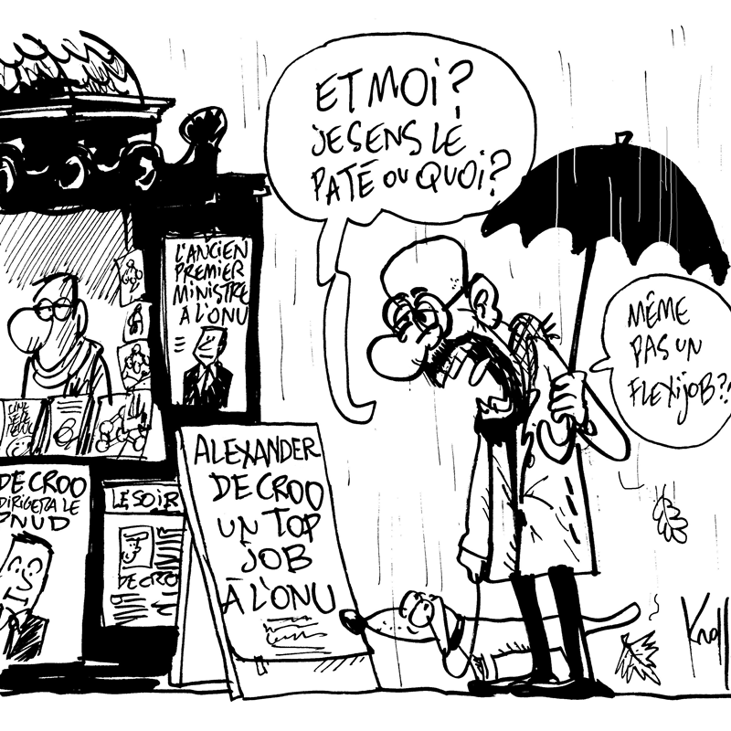 Dessin du 22/10/2025 - (Le Soir)