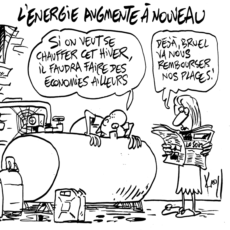 Dessin du 03/09/2026 - (Le Soir)