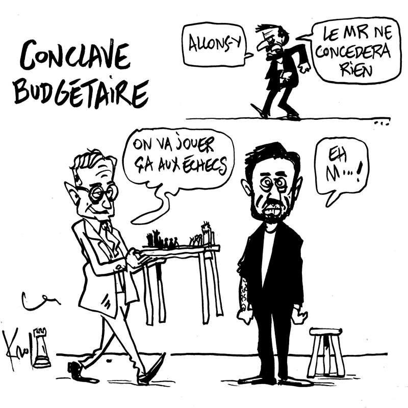 Dessin du 07/09/2026 - (Le Soir)
