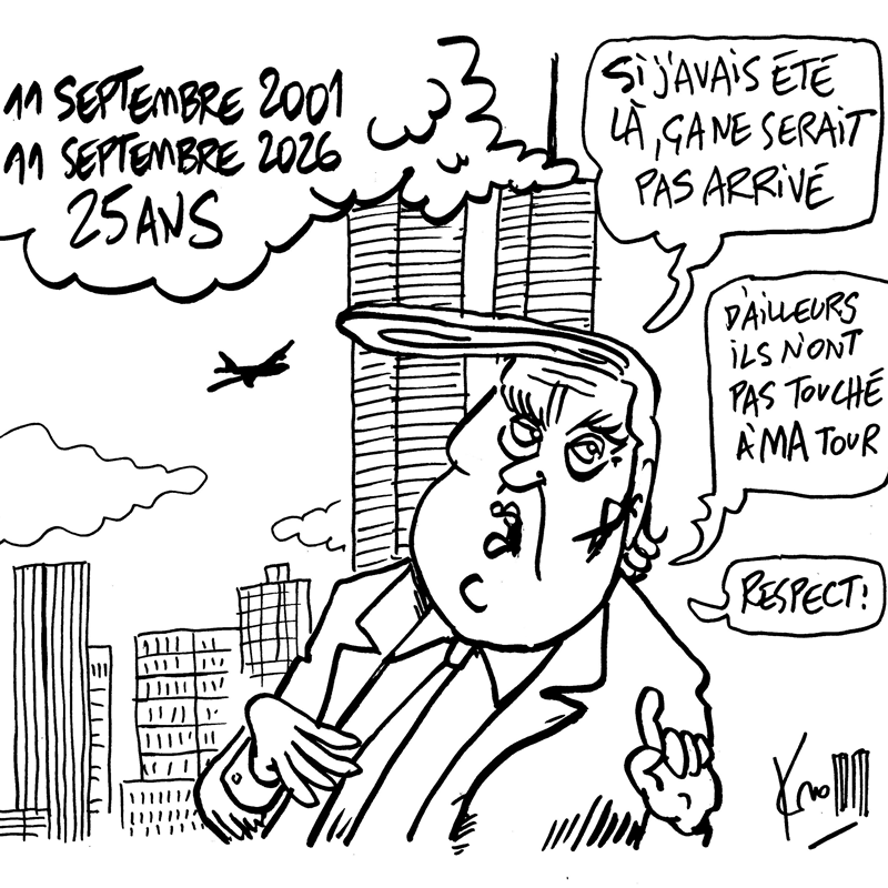 Dessin du 11/09/2026 - (Le Soir)