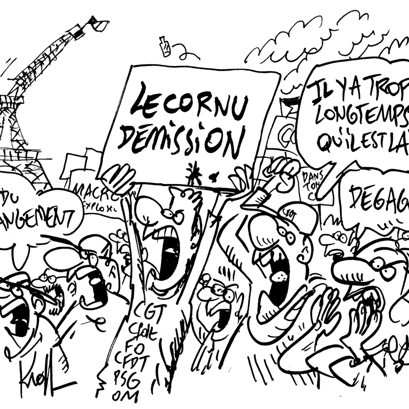 Dessin du 19/09/2025 - (Le Soir)