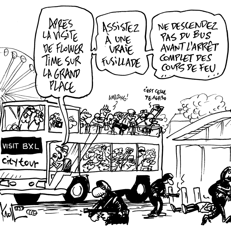 Dessin du 13/08/2025 - (Le Soir)