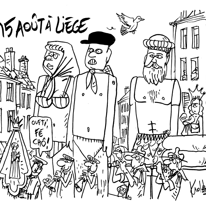 Dessin du 14/08/2026 - (Le Soir)