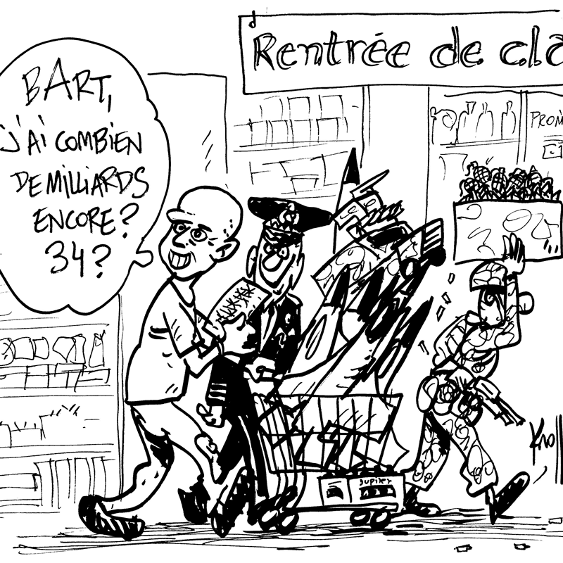 Dessin du 21/08/2025 - (Le Soir)