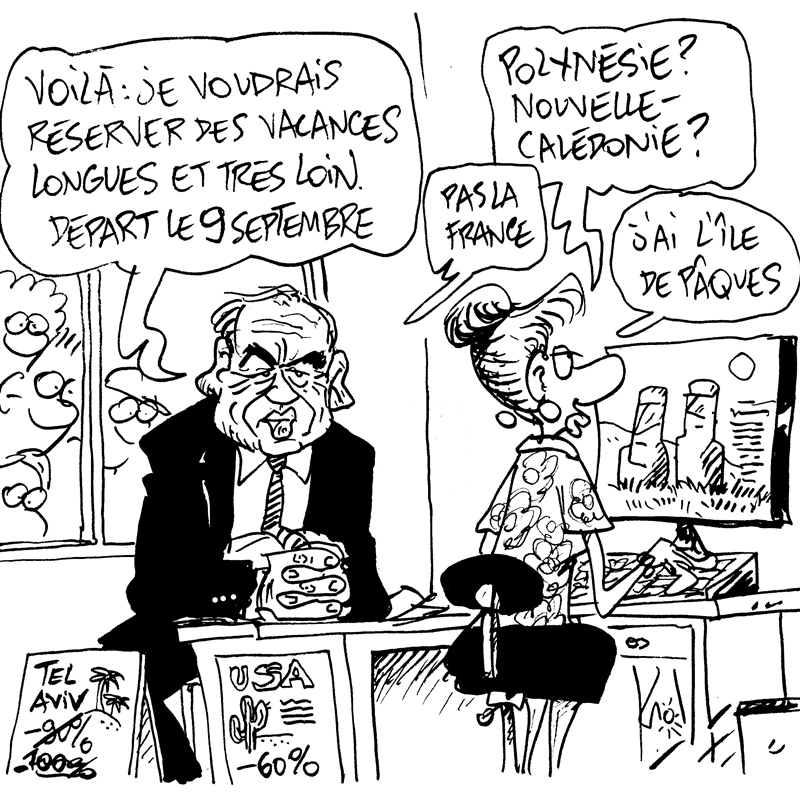 Dessin du 27/08/2025 - (Le Soir)