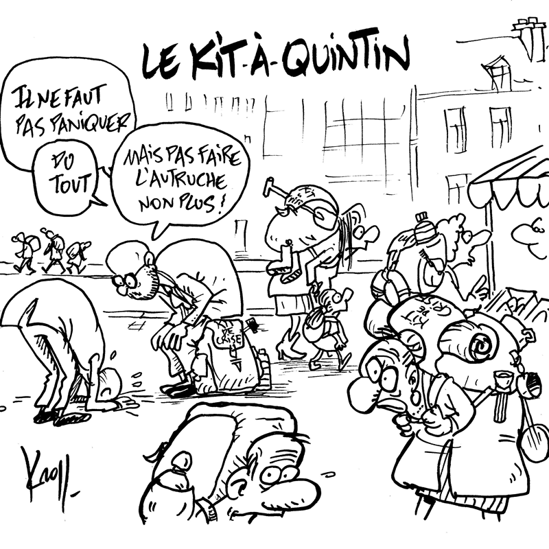 Dessin du 22/04/2026 - (Le Soir)