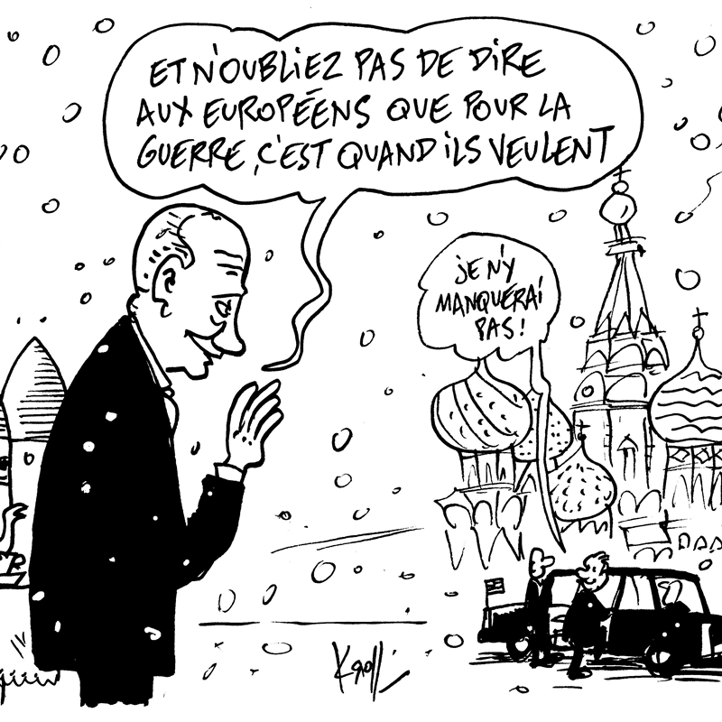 Dessin du 03/12/2025 - (Le Soir)