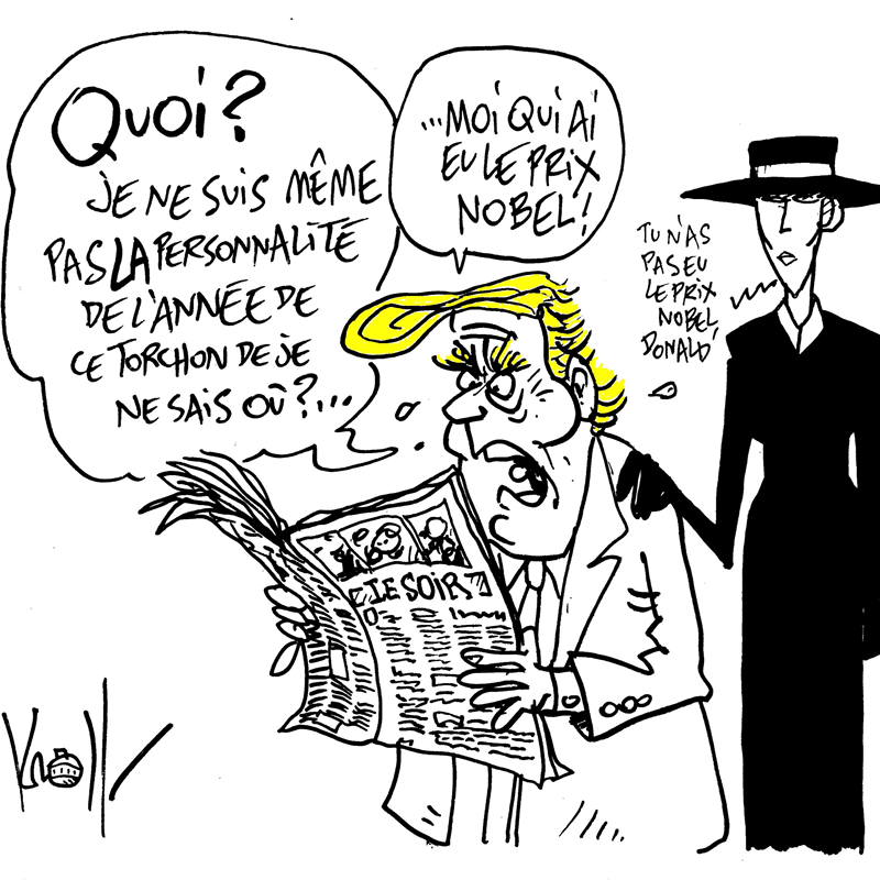 Dessin du 27/12/2025 - (Le Soir)