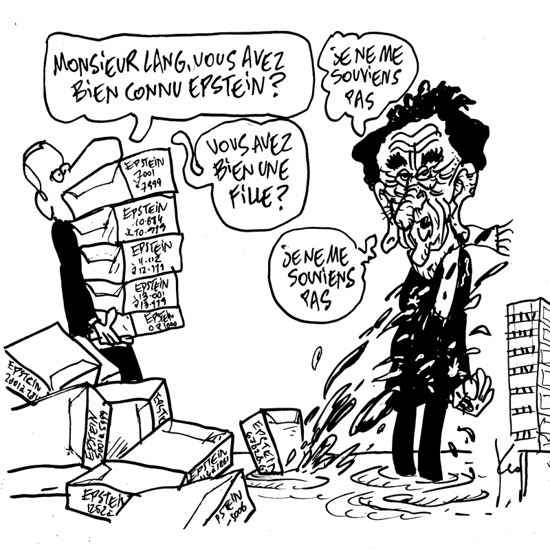 Dessin du 07/02/2026 - (Le Soir)