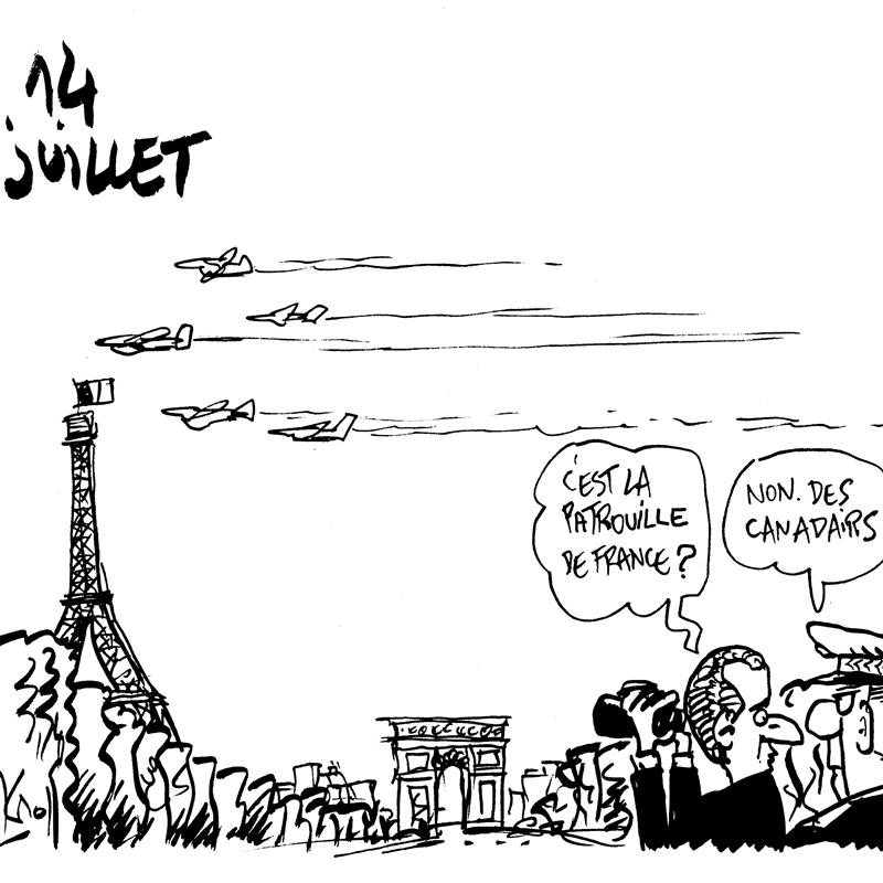 Dessin du 14/07/2026 - (Le Soir)