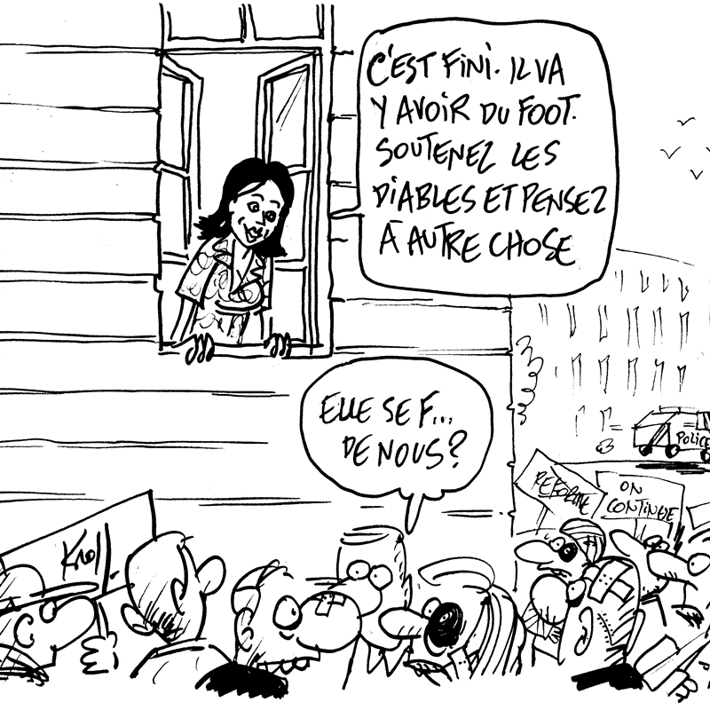 Dessin du 06/06/2026 - (Le Soir)