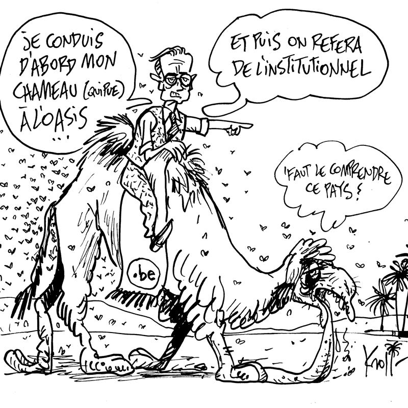 Dessin du 14/03/2026 - (Le Soir)