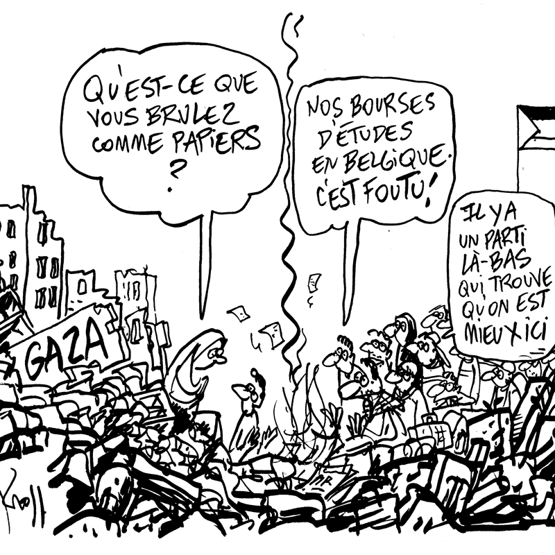 Dessin du 12/10/2026 - (Le Soir)