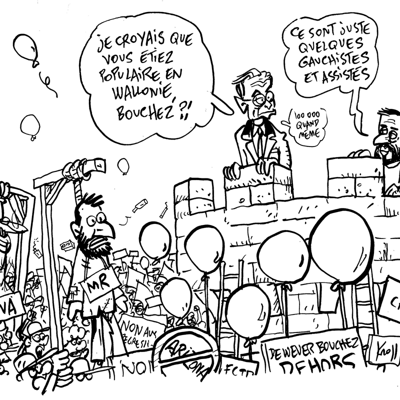 Dessin du 15/10/2025 - (Le Soir)