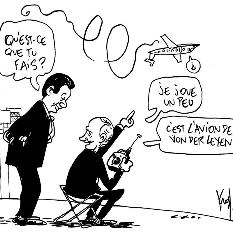 Dessin du 02/09/2025 - (Le Soir)