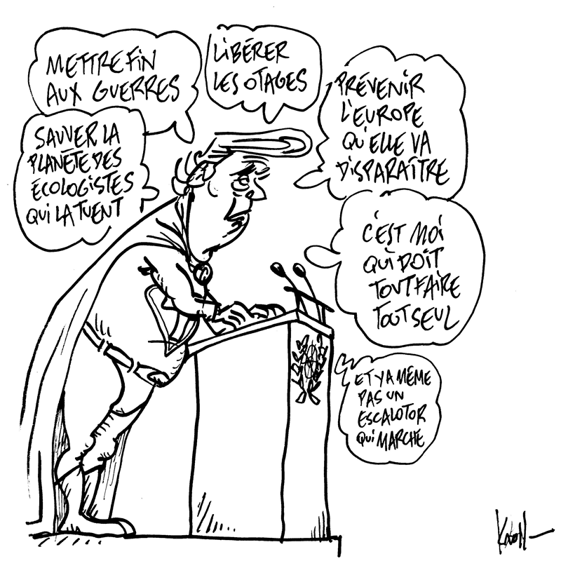 Dessin du 24/09/2025 - (Le Soir)