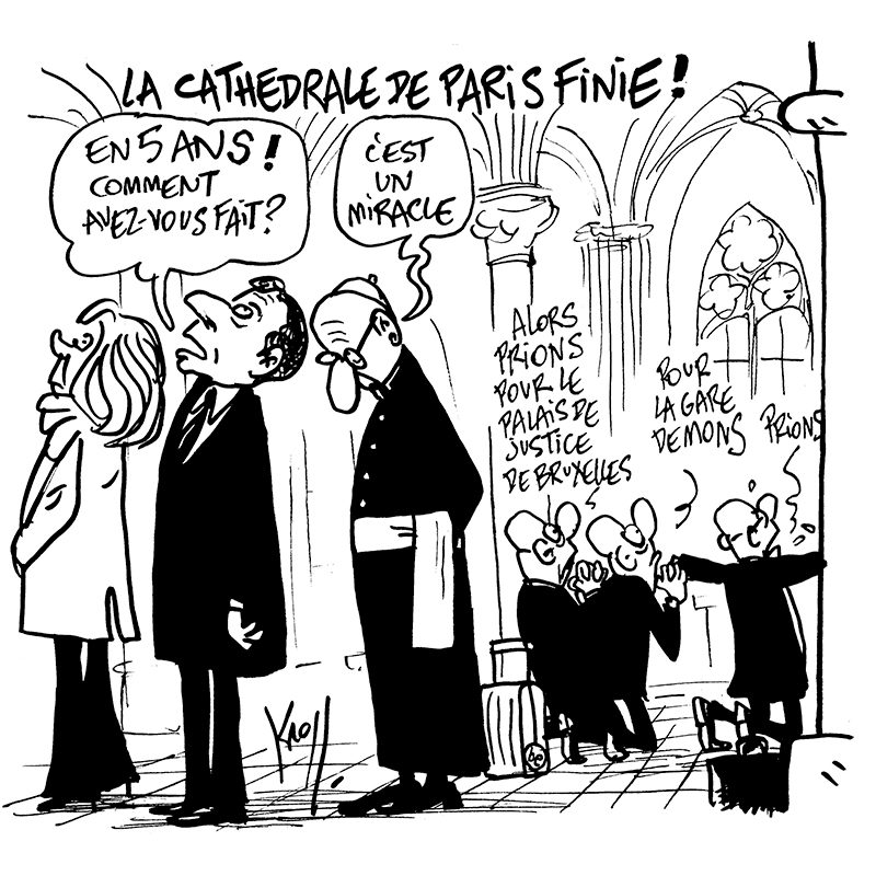 Dessin du 3/11/2024 - (Le Soir)