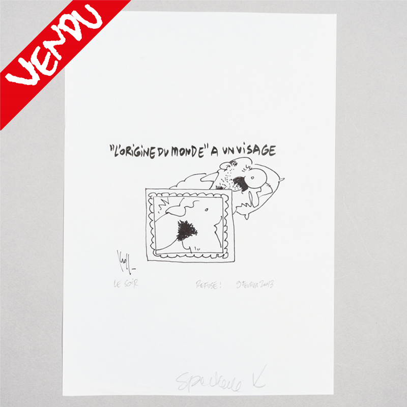 Le visage de L’Origine du monde