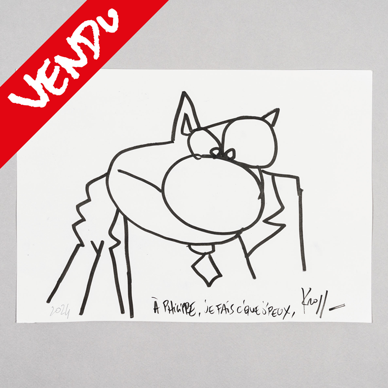 Le Chat de Geluck à la Kroll