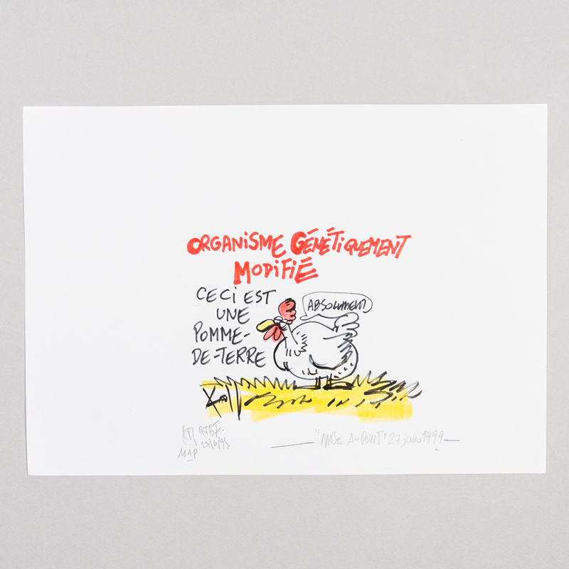 La poule OGM
