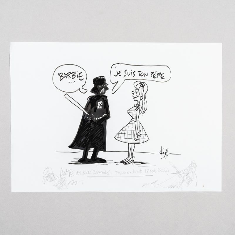 Dark Vador, père de Barbie