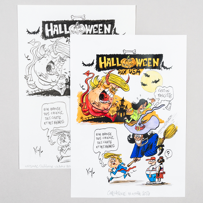 Halloween et l’élection présidentielle aux USA