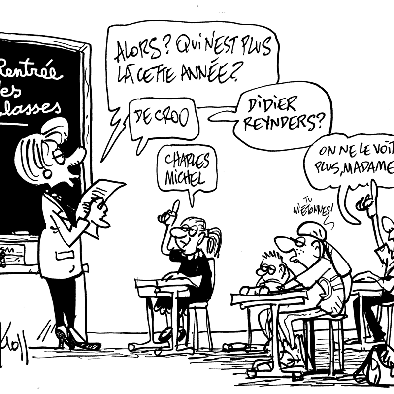 Dessin du 25/08/2025 - (Le Soir)