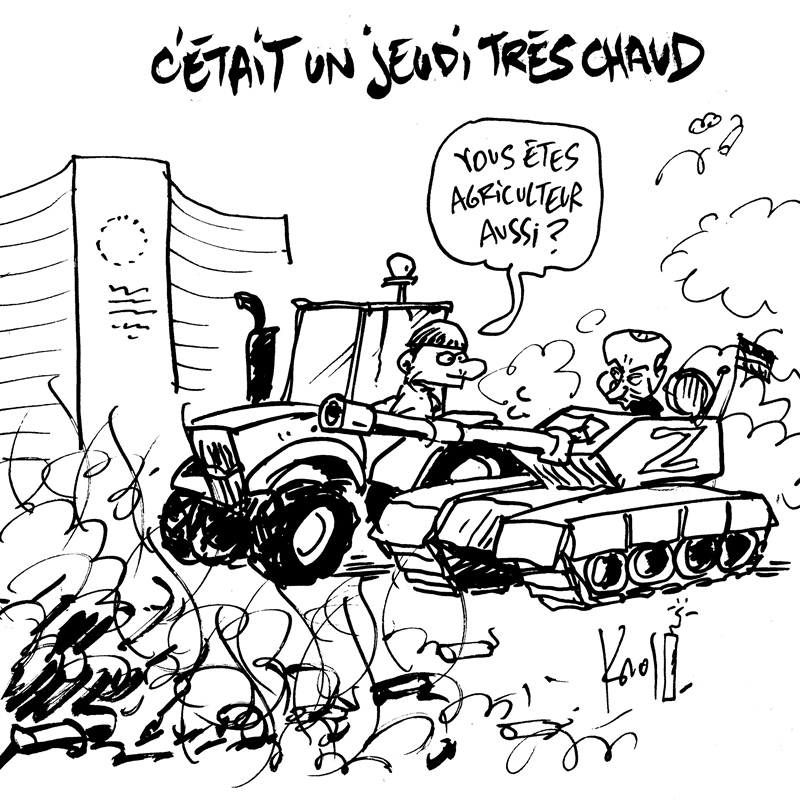 Dessin du 19/12/2025 - (Le Soir)