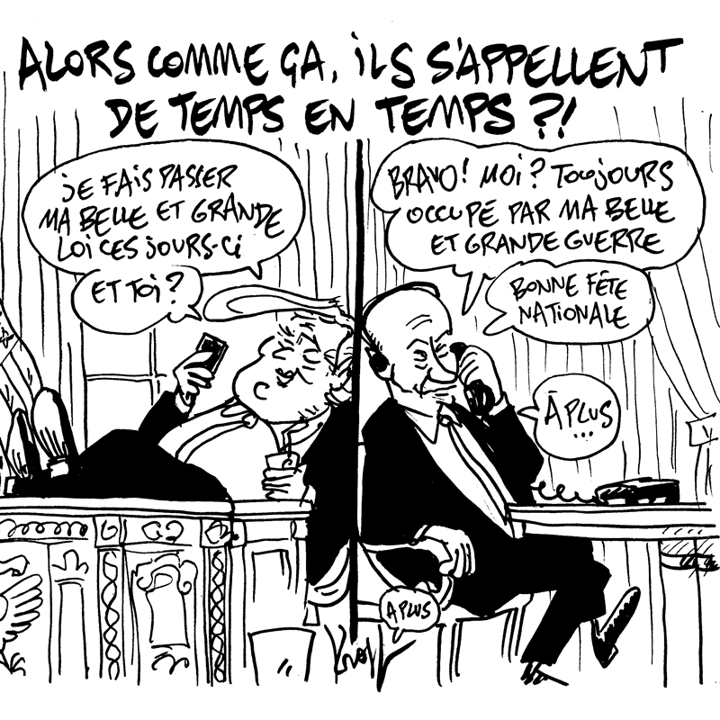 Dessin du 04/07/2025 - (Le Soir)