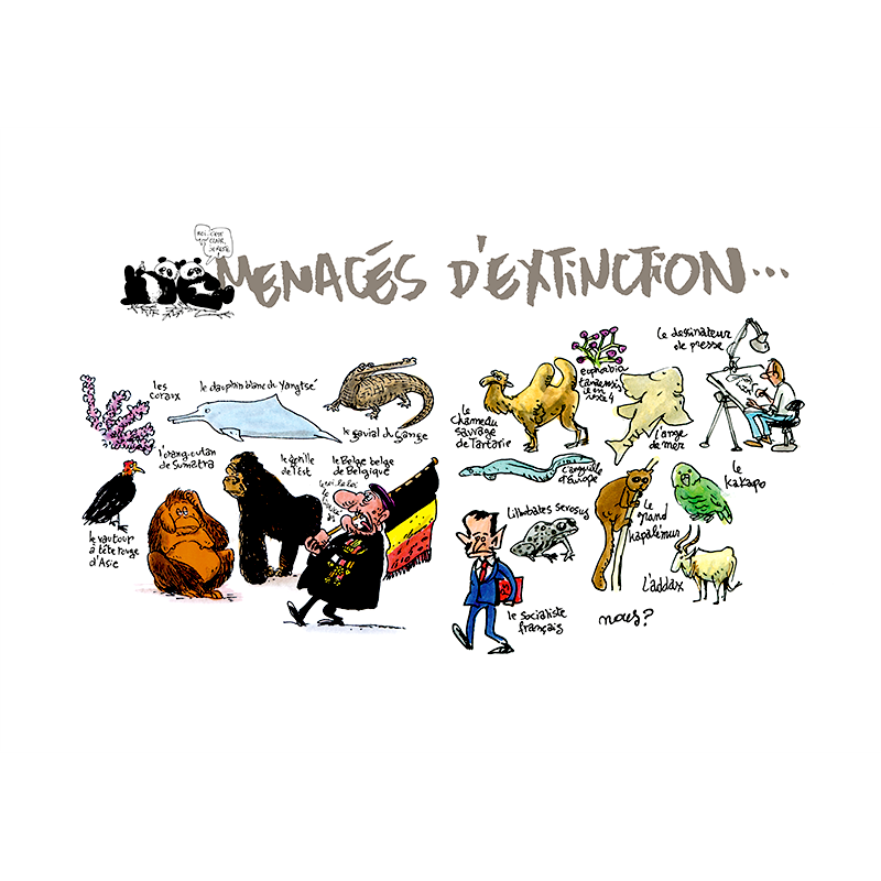 Menacés d'extinction